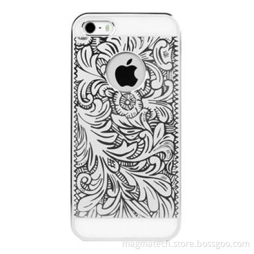 Aluminum + PP case for iPhone 5/5s, attractive design, various colors are available, Venezia silver